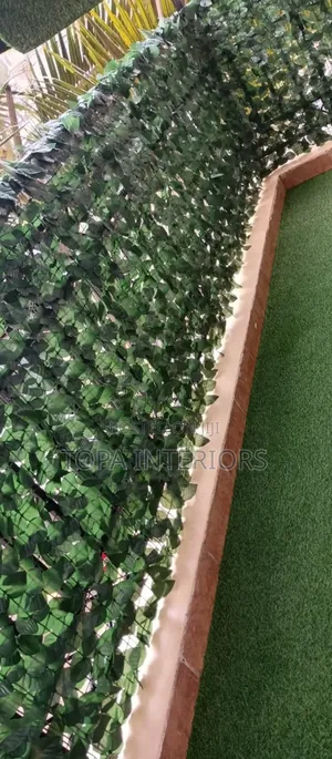 Meshed Green Artificial Balcony Decoration Privacy Fence