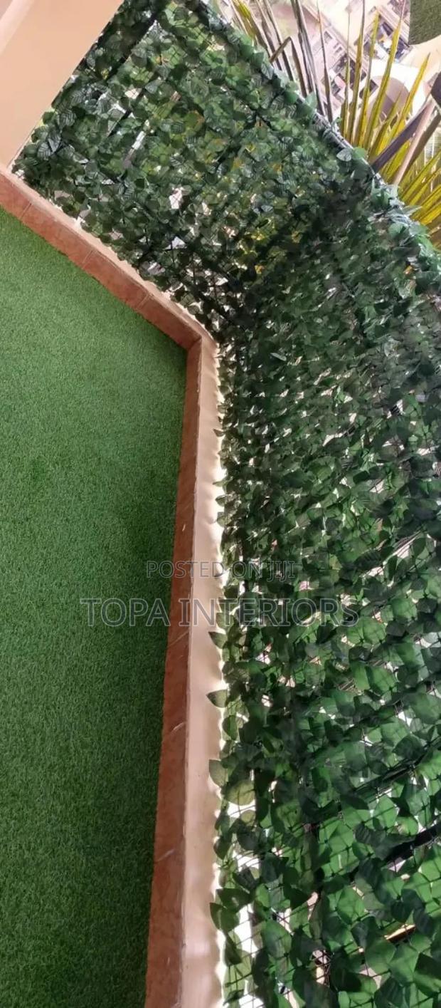 Luxurious Wind Breaker Artificial Green Balcony Privacy Fence