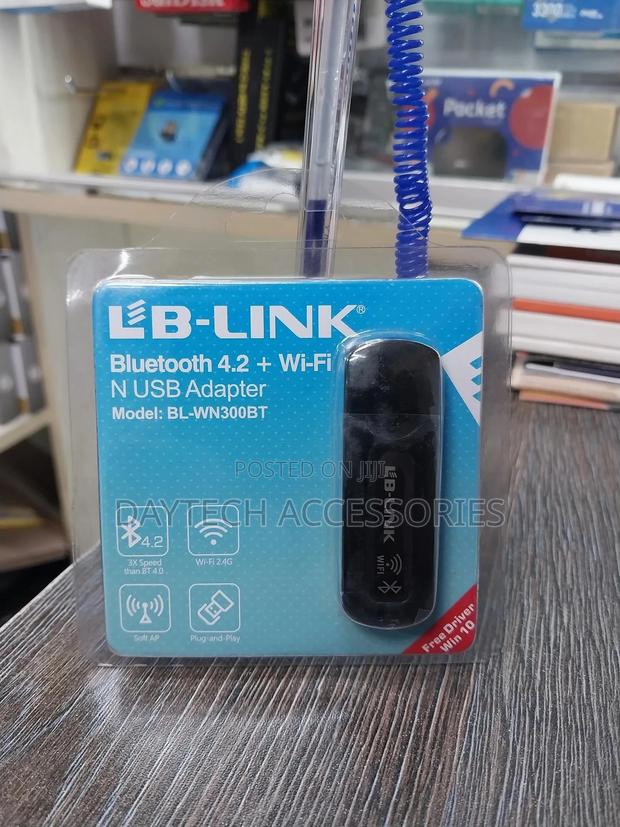 Lb-Link Bl-Wn300 Bluetooth 4.2 and Wi-Fi N Usb Adapter