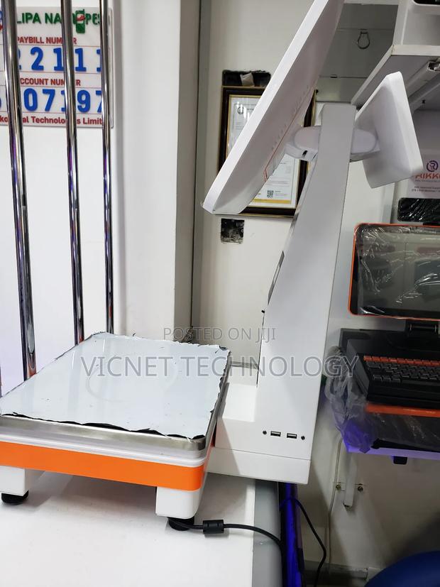 Digital Weigh Scale With Receipt Printer and Customer Display - thumbnail 2