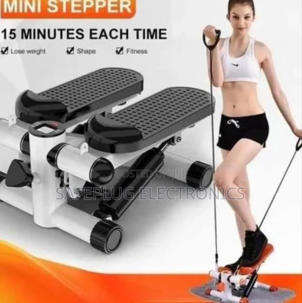 *_Mini Stepper With Resistance Bands*_
*Fitness to Behold*