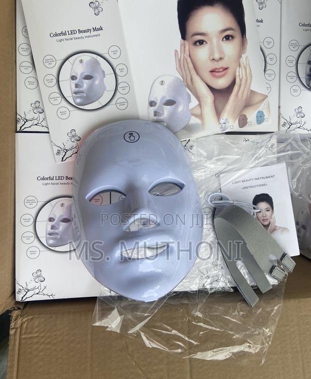 Original Red Light Mask for Face Facial Mask Skincare at Home, - thumbnail 4