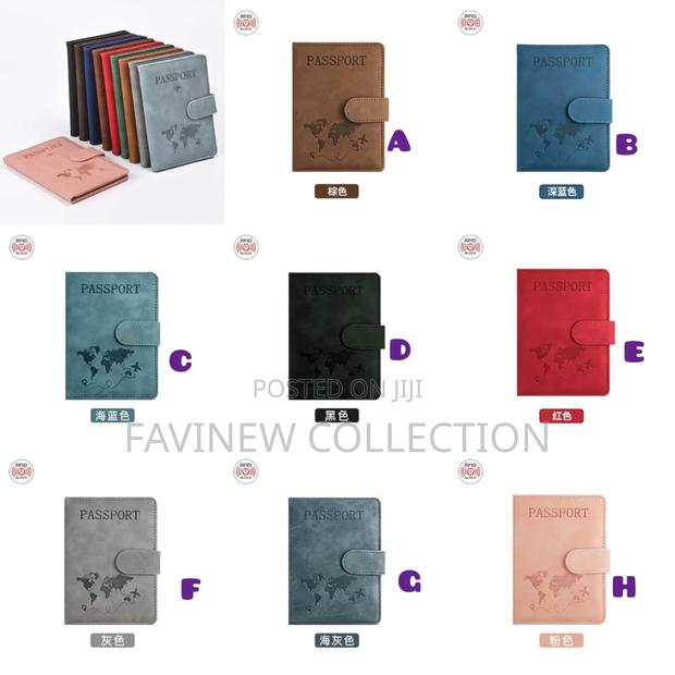Leather Travel Passport Holder/ Passport Cover