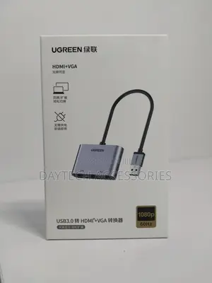 This Is the Ugreen Usb 3.0 to Hdmi + Vga Converter (Model Cm449).