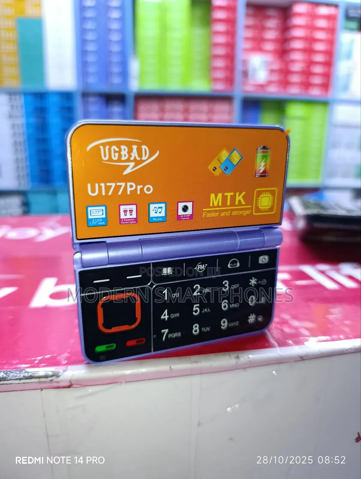 New Mobile Phone Purple