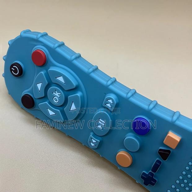 Silicone Baby Remote Teether Chew Toy - thumbnail 3