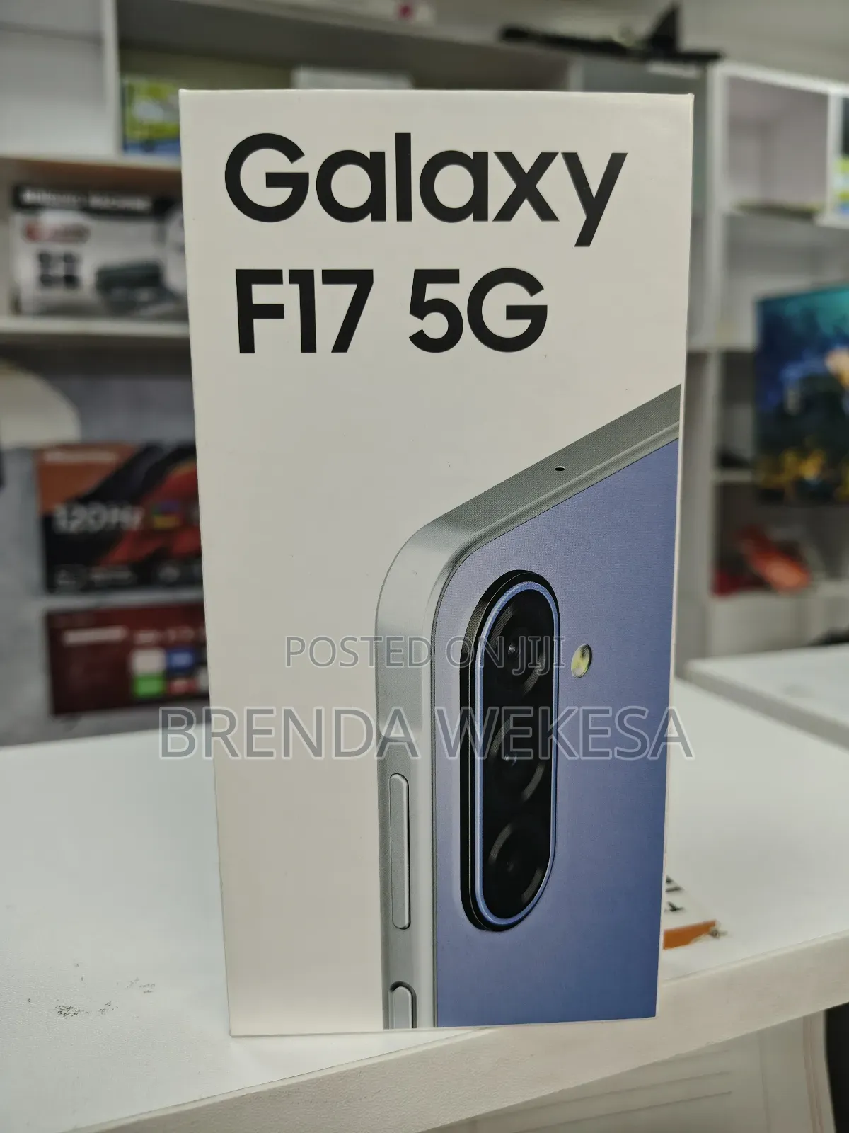 New Samsung Galaxy F17 5G 128 GB Purple