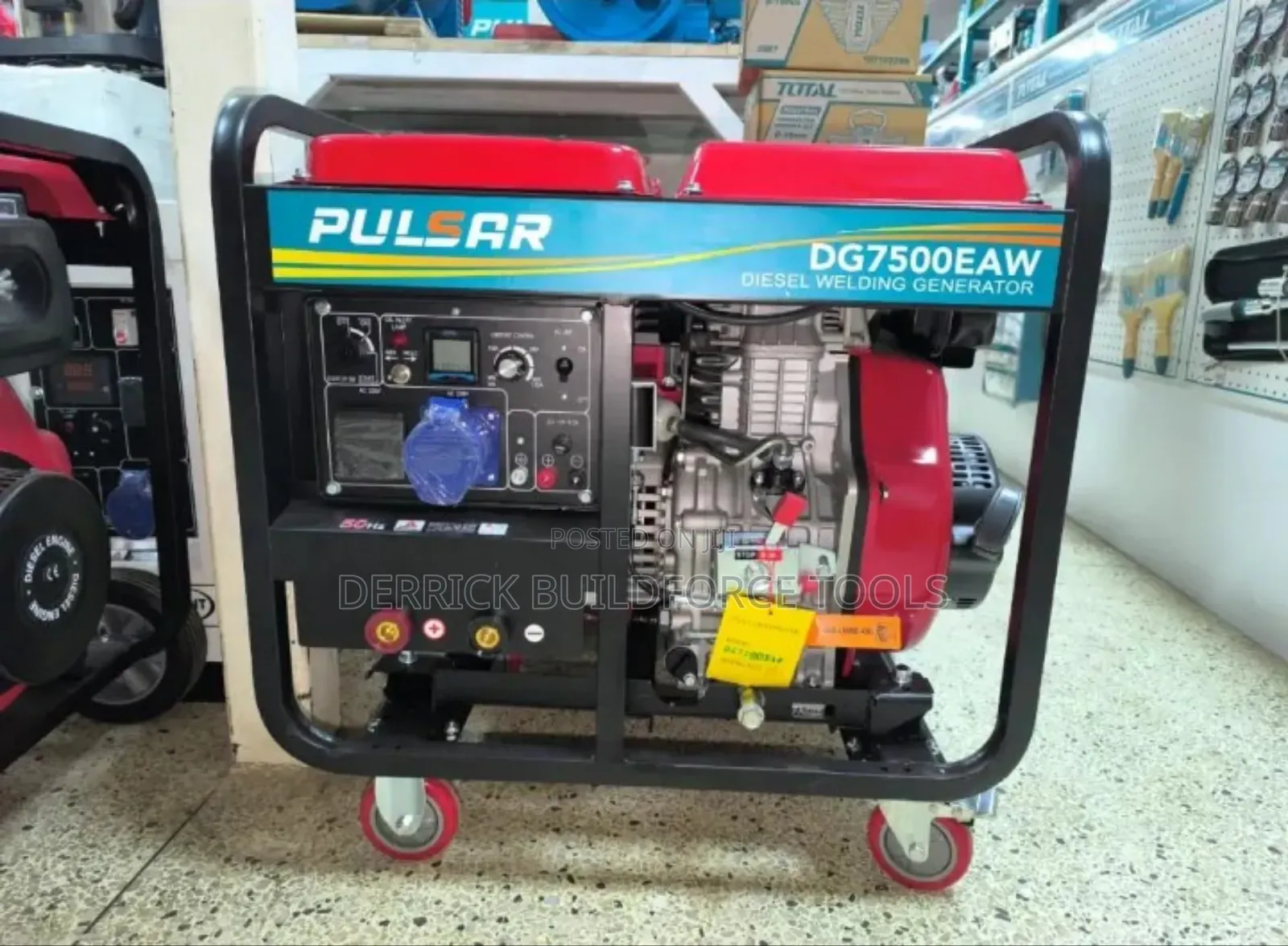 Diesel Welding Generator Dg7500eaw Pulsar 6.9 Kva