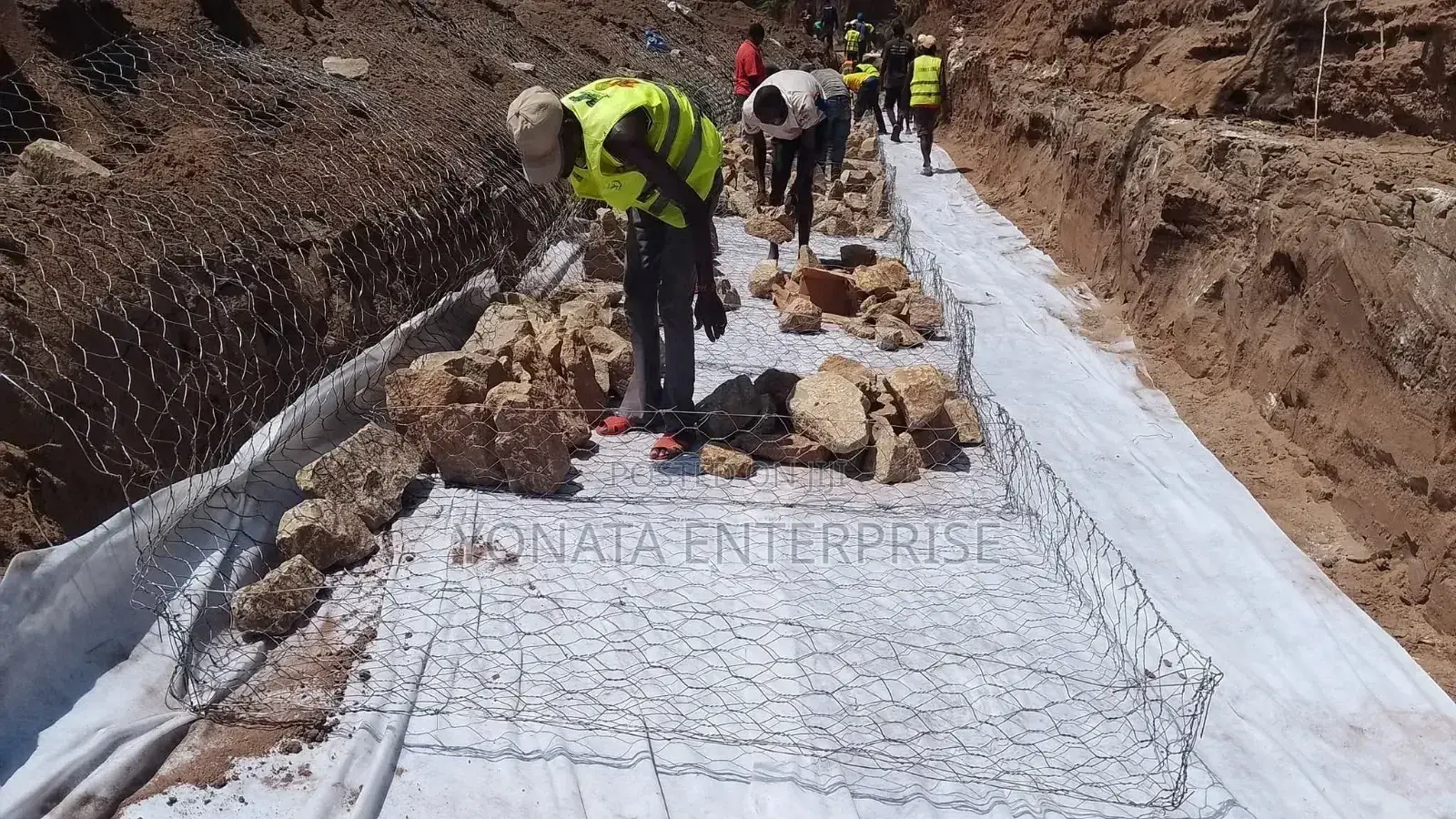 Stone Cage Gabion Boxes / Woven Gabion Boxes