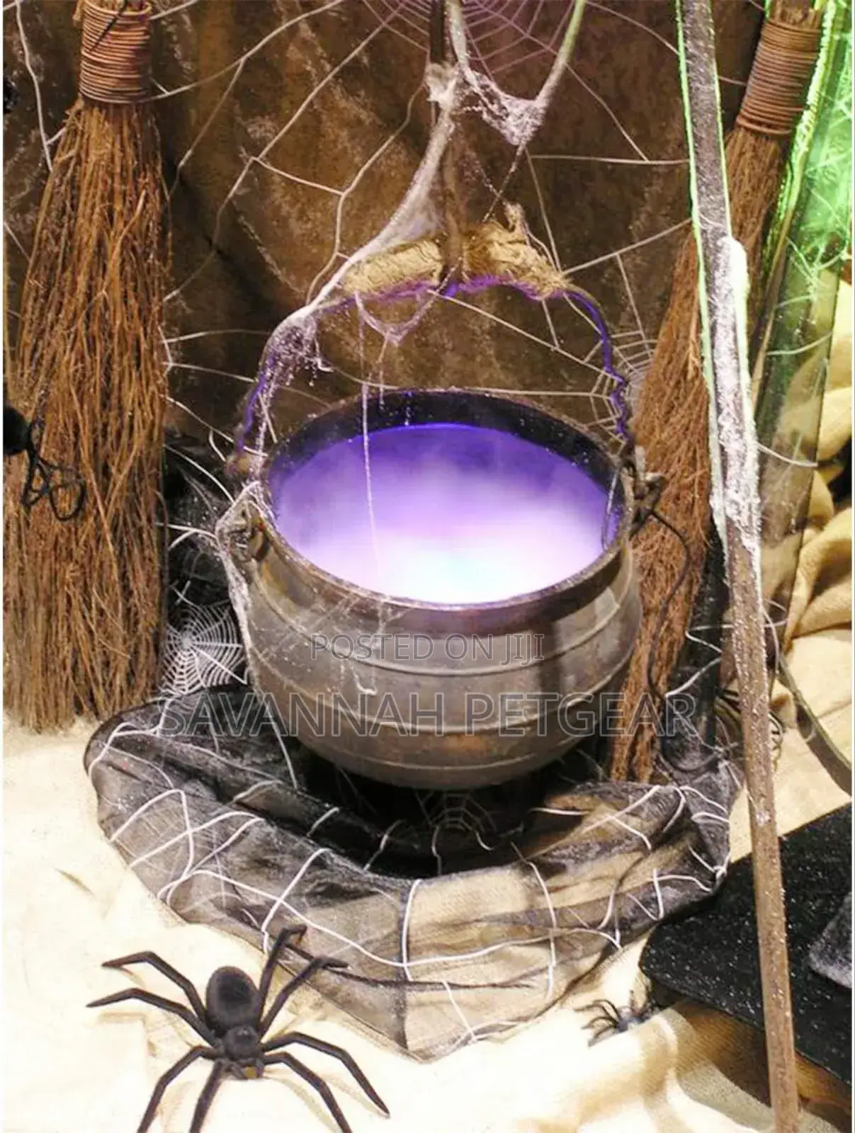 Halloween Party Mist Maker,Ultrasonic Water Pond Fountain Fogger