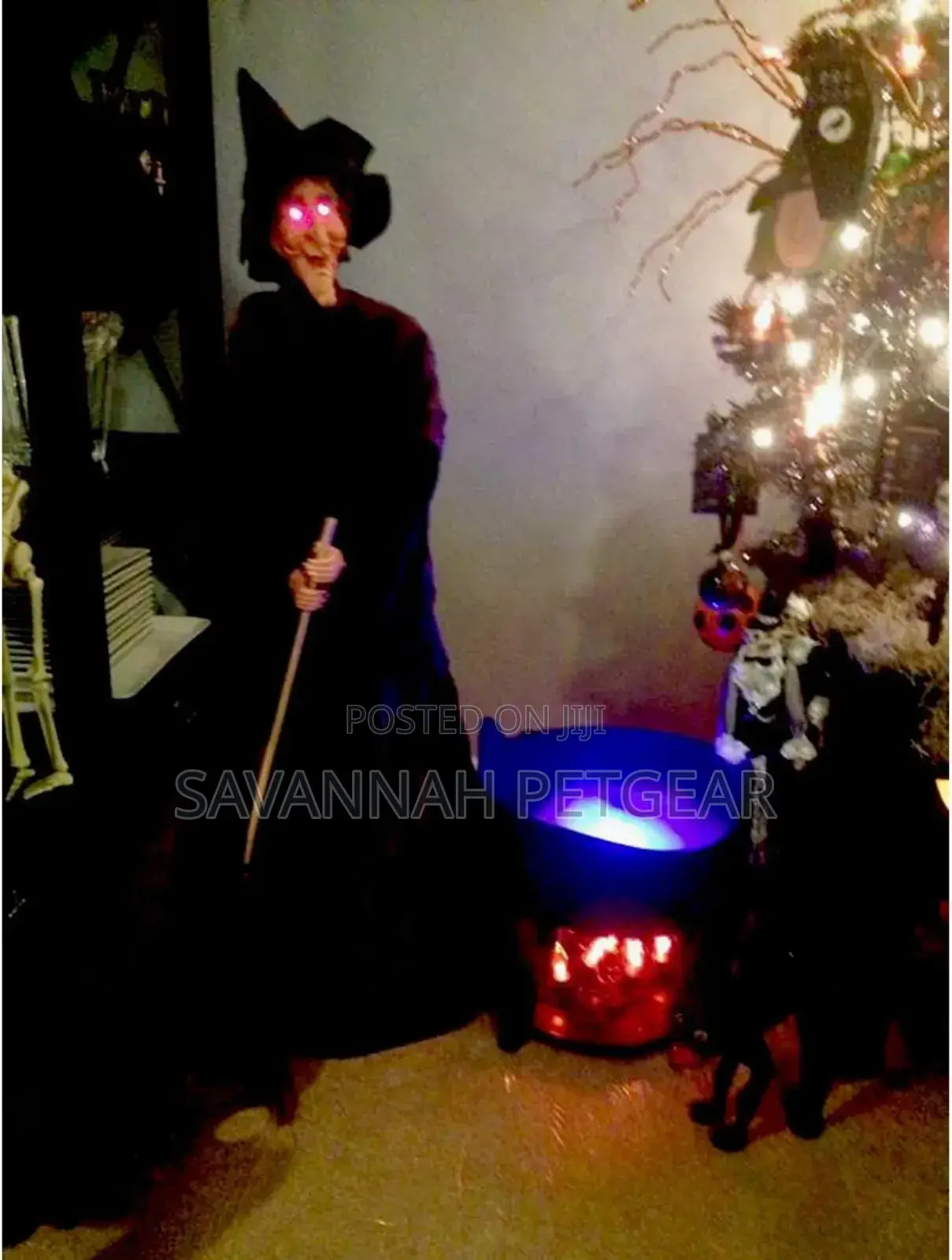 Halloween Party Mist Maker,Ultrasonic Water Pond Fountain Fogger