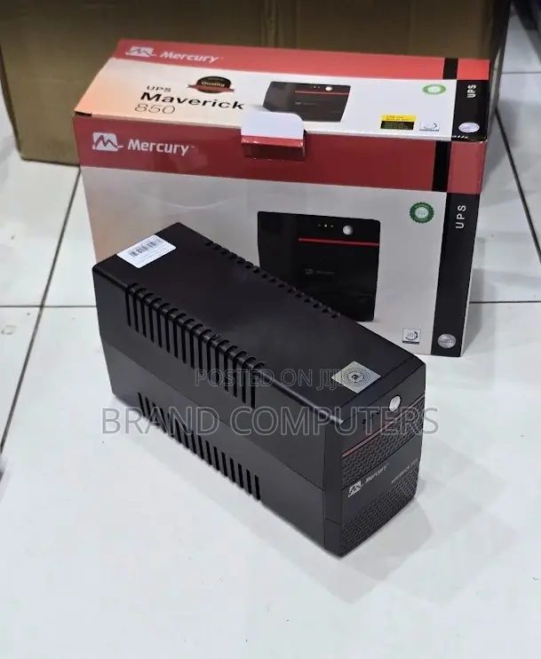 850va Mercury Ups 2x Universal Socket 510w