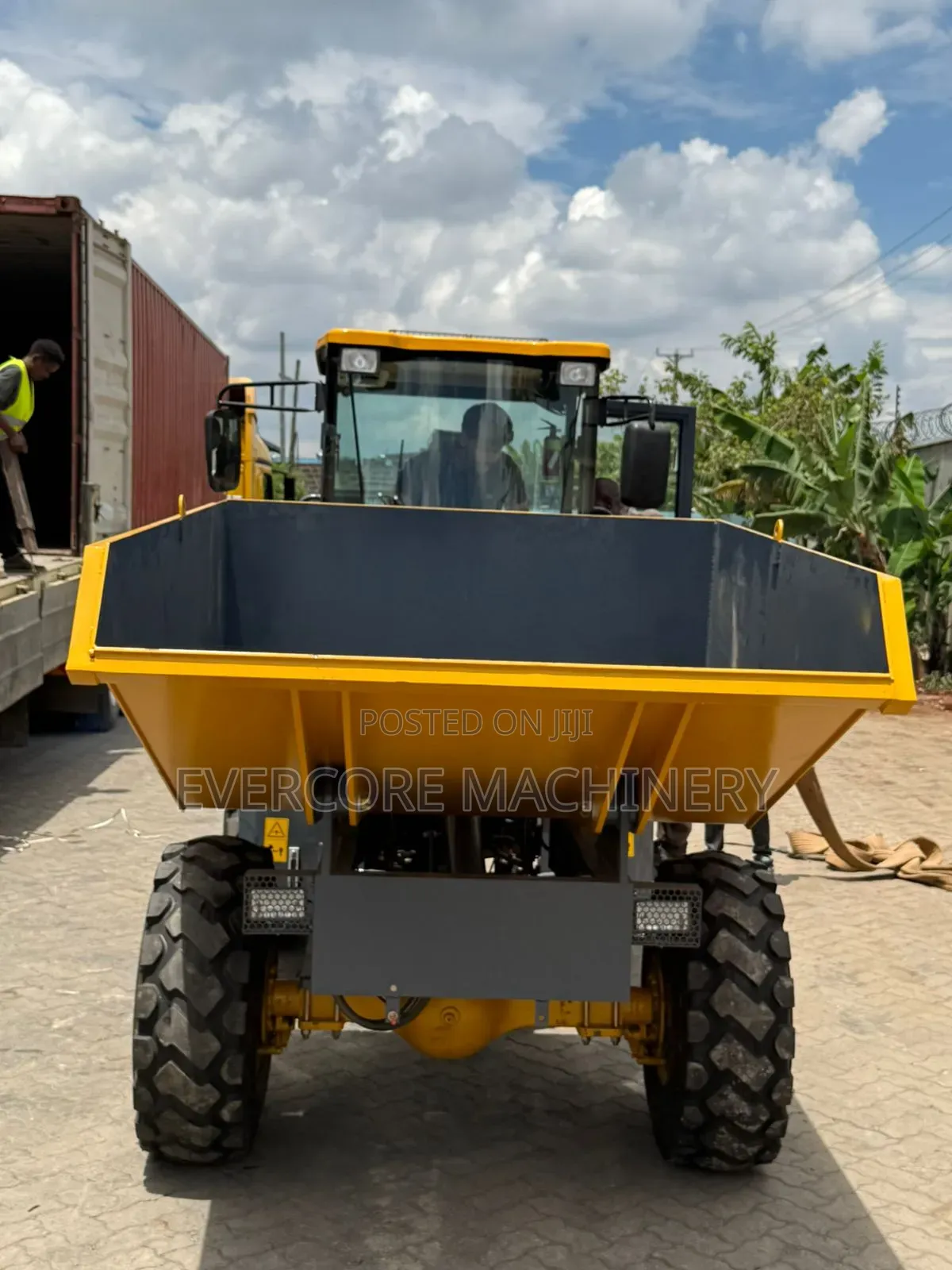 Dp50 Heavy Duty Diesel Dumper Truck For Commercial Duties.
