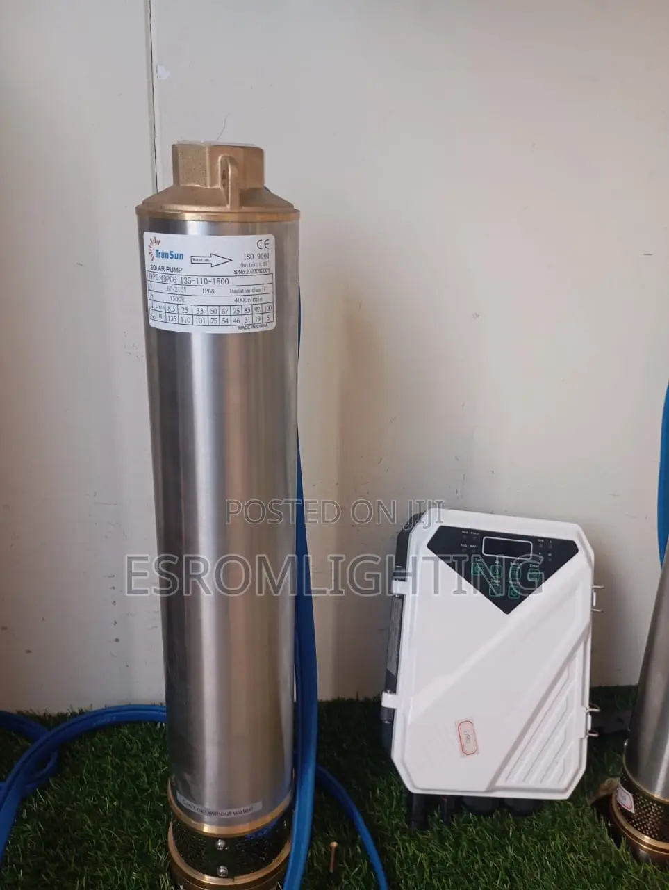 Trunsun 1500w Solar Water Pump – Model 4dpc6-135-110-1500