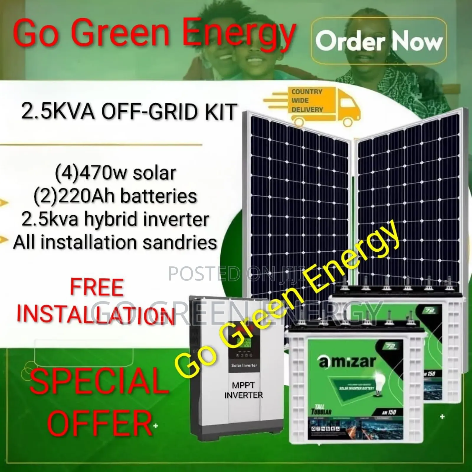 2.5kva Backup Offgrid