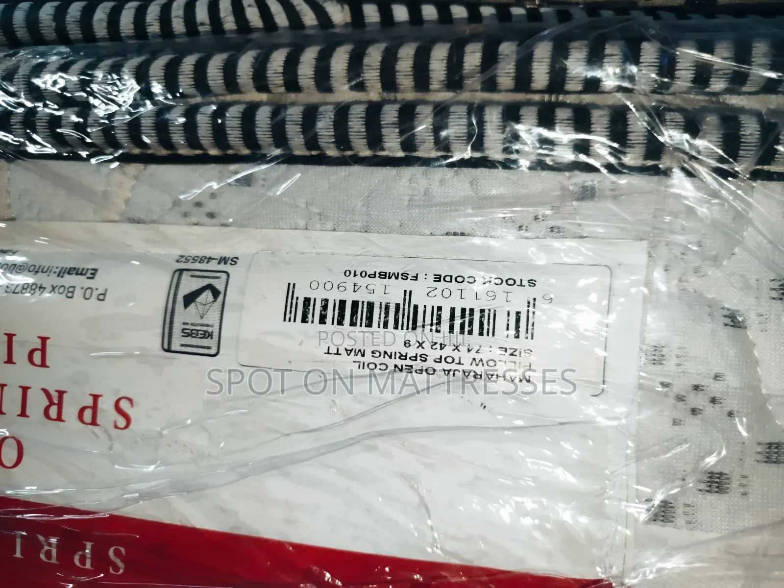 Orthopedic Spring Mattresses Available in - 3x6 3.5x6 4x6 5x6 and 6x6