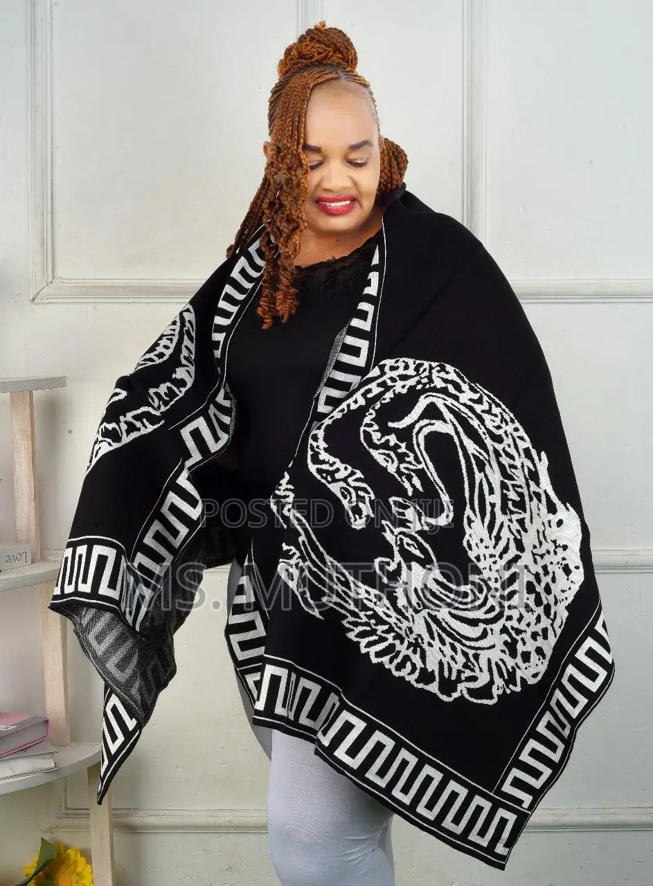 Quality Warm Designer Turkey Ladies Shawls / Wrap