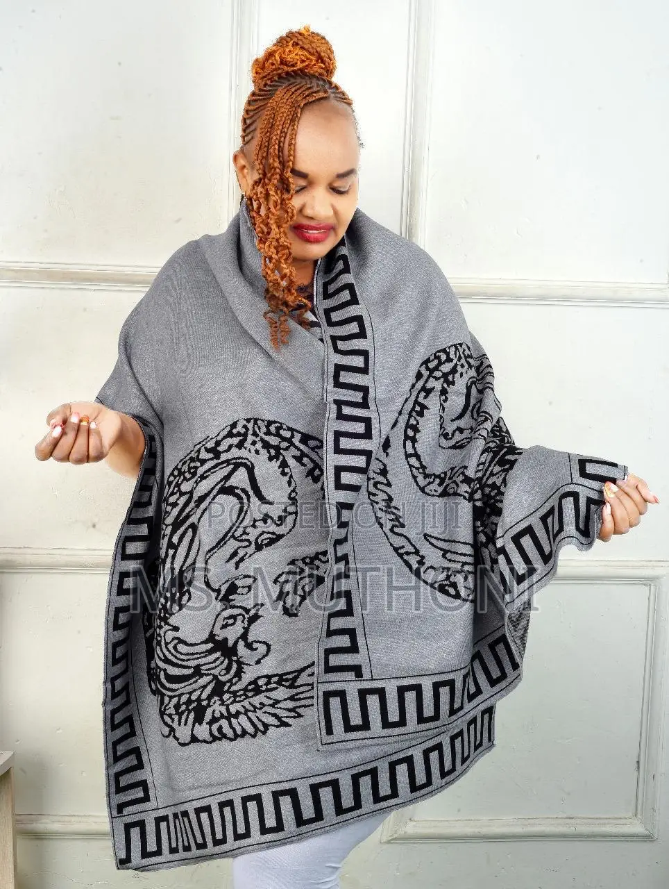Quality Warm Designer Turkey Ladies Shawls / Wrap