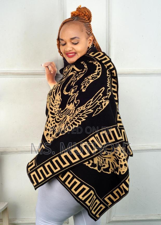 Quality Warm Designer Turkey Ladies Shawls / Wrap - thumbnail 7