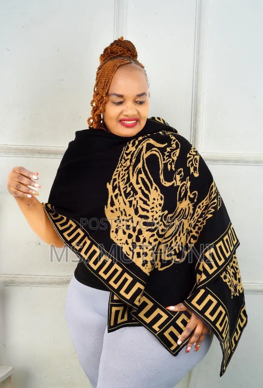 Quality Warm Designer Turkey Ladies Shawls / Wrap