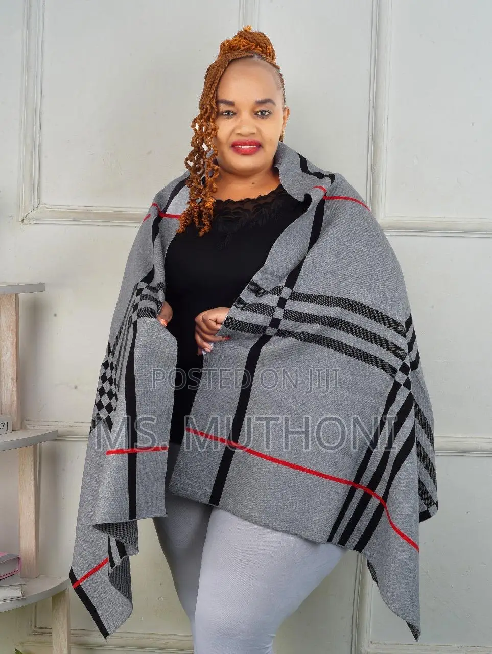 Quality Warm Designer Turkey Ladies Shawls / Wrap