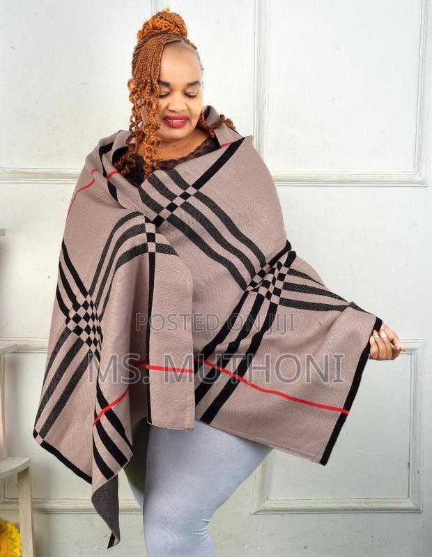 Quality Warm Designer Turkey Ladies Shawls / Wrap - thumbnail 4