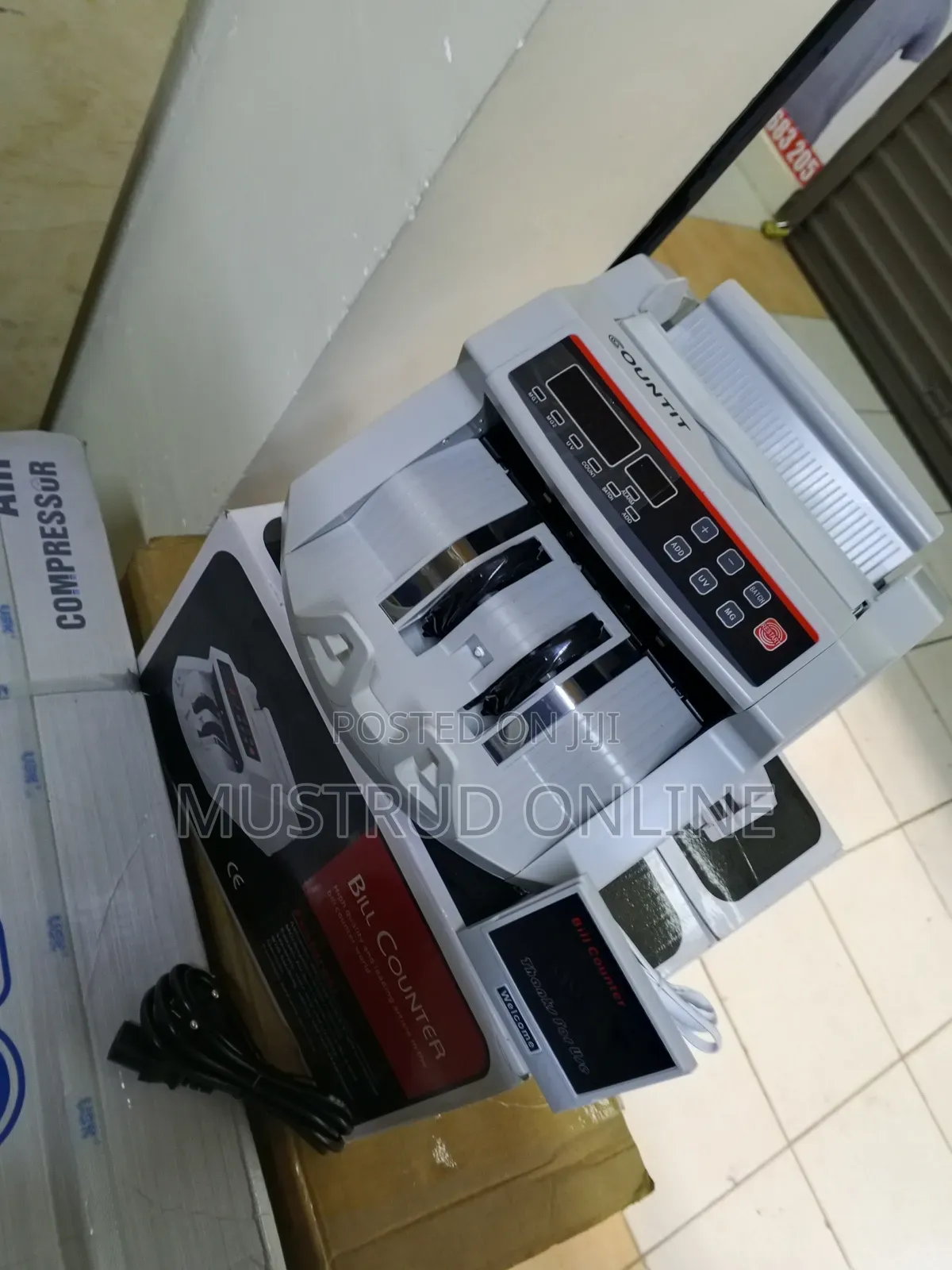 Bill Counter Machine Money Counting Machine.