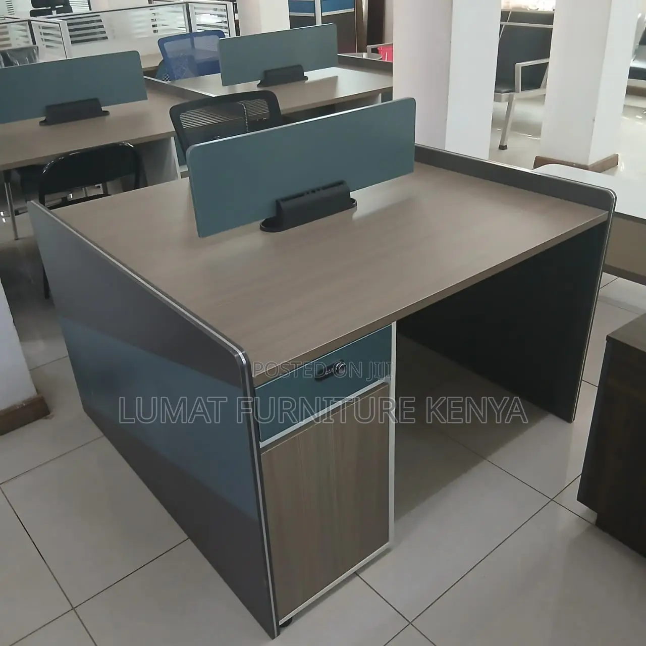 2 Staff Office Workstation