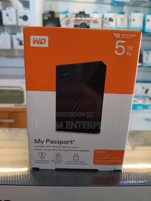 Wd My Passport 5tb External Hard Drive