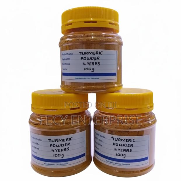 Turmeric Powder — 100% Pure for Skincare, Haircare, and Health
