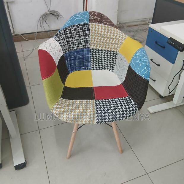 Multicolored Modern Chair - thumbnail 2