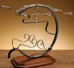 *Golden Deer Wine Set Rack