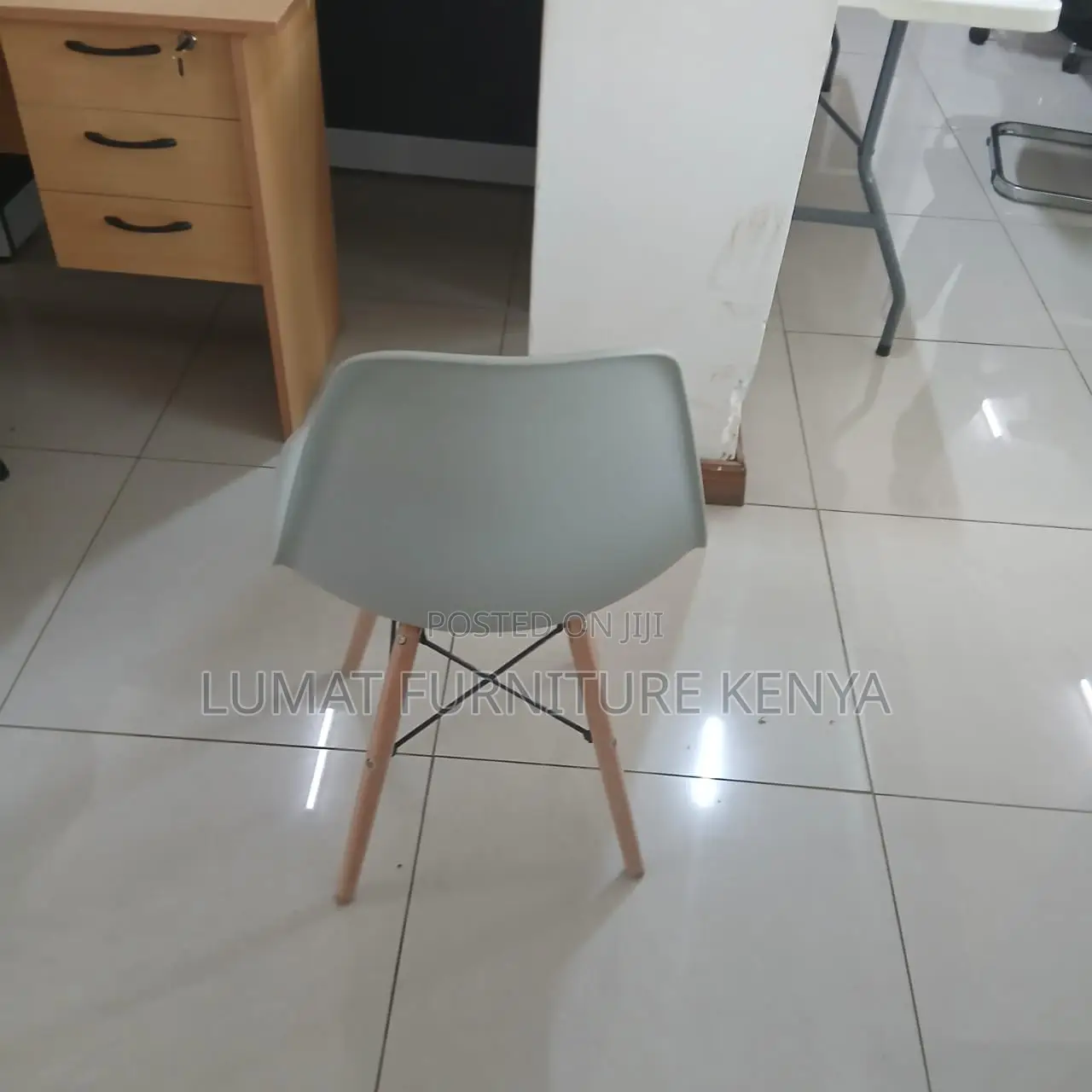 Gray Modern Eames Chair