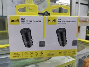 Budi 33w Mini Pd Car Charger (Model Cc602tb) Fast-Charging Car Charger
