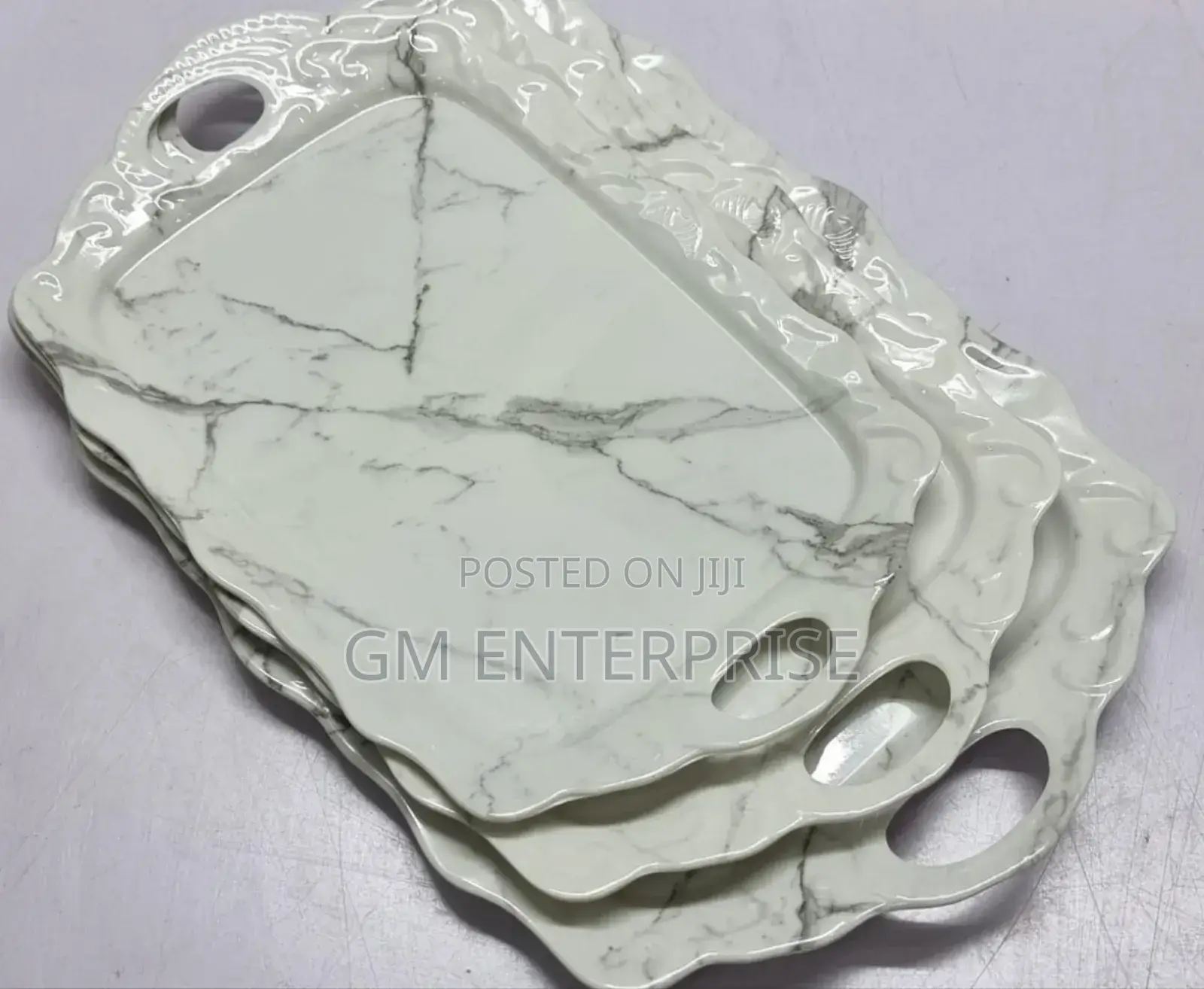 *Heavy Melamine Trays *