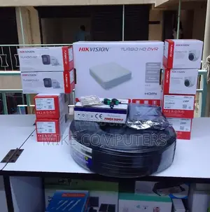 4cctv Quality Complete Cameras 4channel Hikvision CCTVS