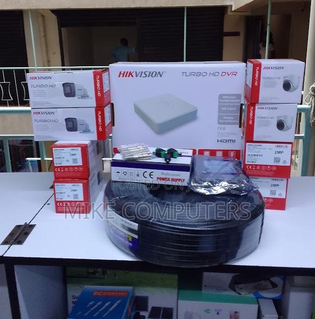 4cctv Quality Complete Cameras 4channel Hikvision CCTVS - main view