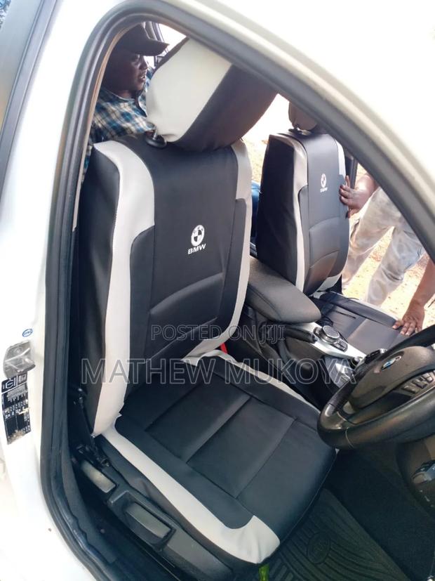 Filder Black Leather Car Seat Covers - thumbnail 2