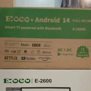 Eoco Smart 26inches 
Ac/Dc
