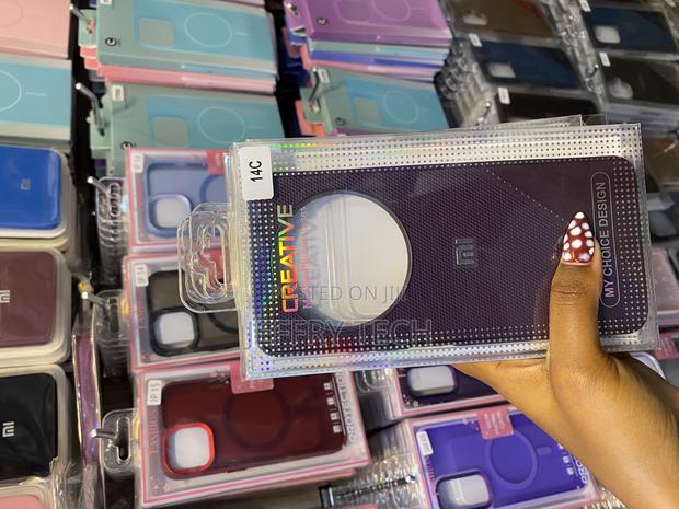 Caters Redmi 14c Back Cover Ultra-Thin Matte Soft Leather - main view