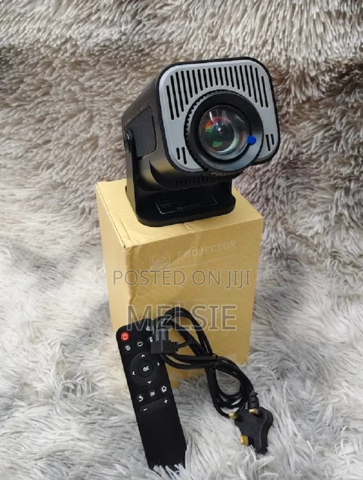 Projector Hy320 Android 13 Projector Wi-Fi and Bluetooth Connectivity