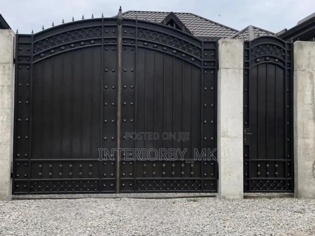 Powder-Coated Swing Gate | Fade-Proof Finish - main view