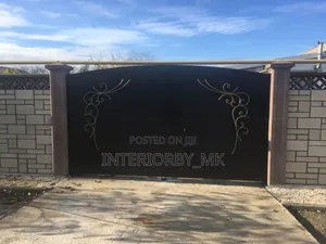 Smart Motor-Ready Sliding Gate | Modern Steel