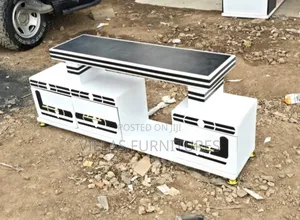 Tv Stand With Light and 3 Drawers