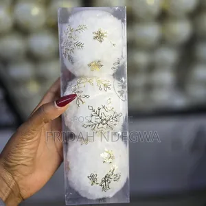 *Fluffy 3pc Set Christmas Decor