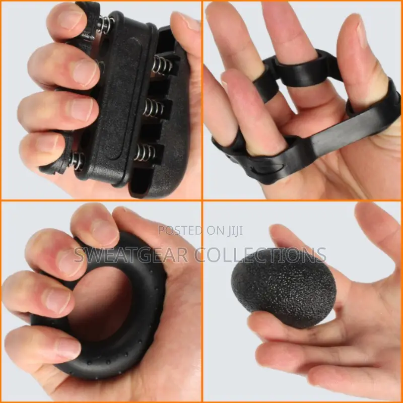 Hand Gripper Strengthener Kit With Adjustable Resistance