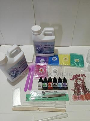 Crystal Epoxy Resin Glue Kit Quick Caring Hard Uv - main view