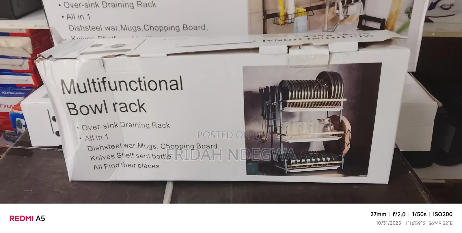 Over the Sink Kitchen Draining Rack