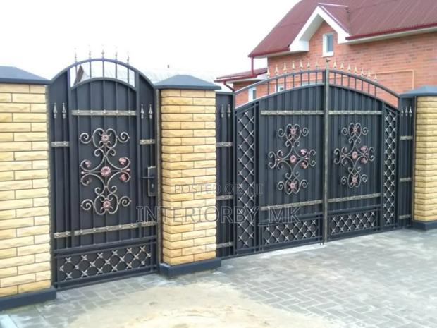 Apartment Strong Swing Gate | Reinforced Steel