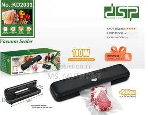 DSP Pro Vacuum Sealer -60kpa Suction, 30cm Auto Seal With 3 Modes